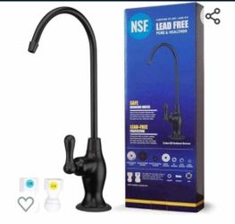 0635: New NSF Certification Water Filtration Reverse Osmosis Faucet (Oil Rubbed Bronze) Lead-Free Advanced RO Tap for Drinking, Kitchen Sink Cooking,