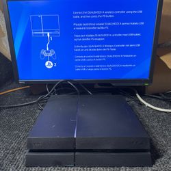 Ps4 500GB Console with Cables Only ( Test in Person )
