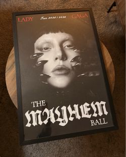 Lady Gaga “MAYHEM Ball” Concert Posters