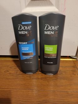 NEW MENS DOVE BODY WASH