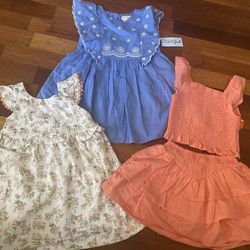 New Summer Dress Lot Girls Size 3 