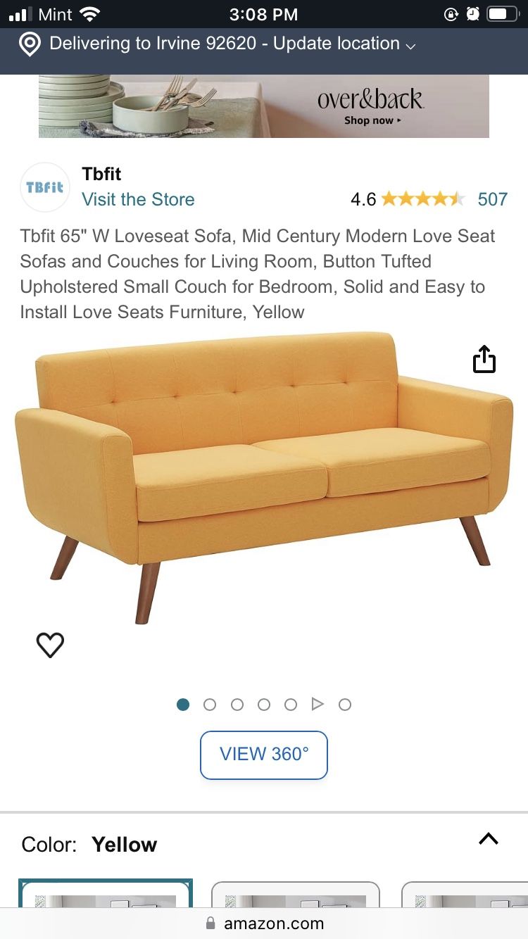 Love Seat Sofa