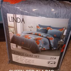 6 pc BED IN A BAG