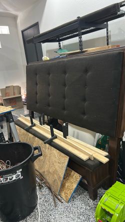 King bed frame