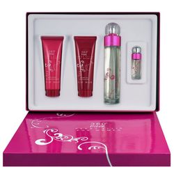 PERRY ELLIS - 360 PINK 4PC SET ( W ) 3.4 OZ
