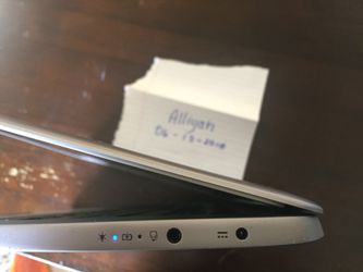CHROMEBOOK Laptop New condition 14.6 size screen. Only used for school everything is clean and almost new. Great deal 125