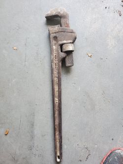 24" Plumbers wrench