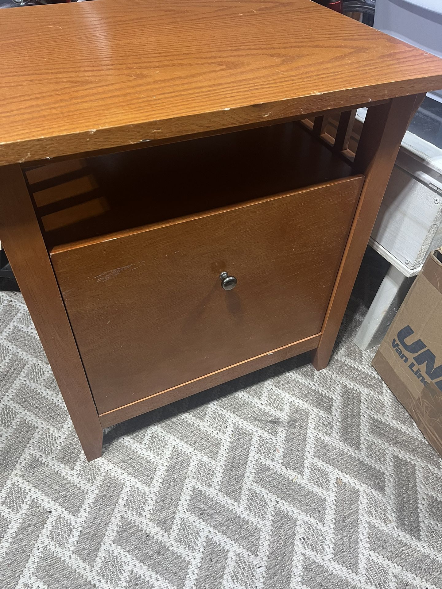 File Cabinet End Table