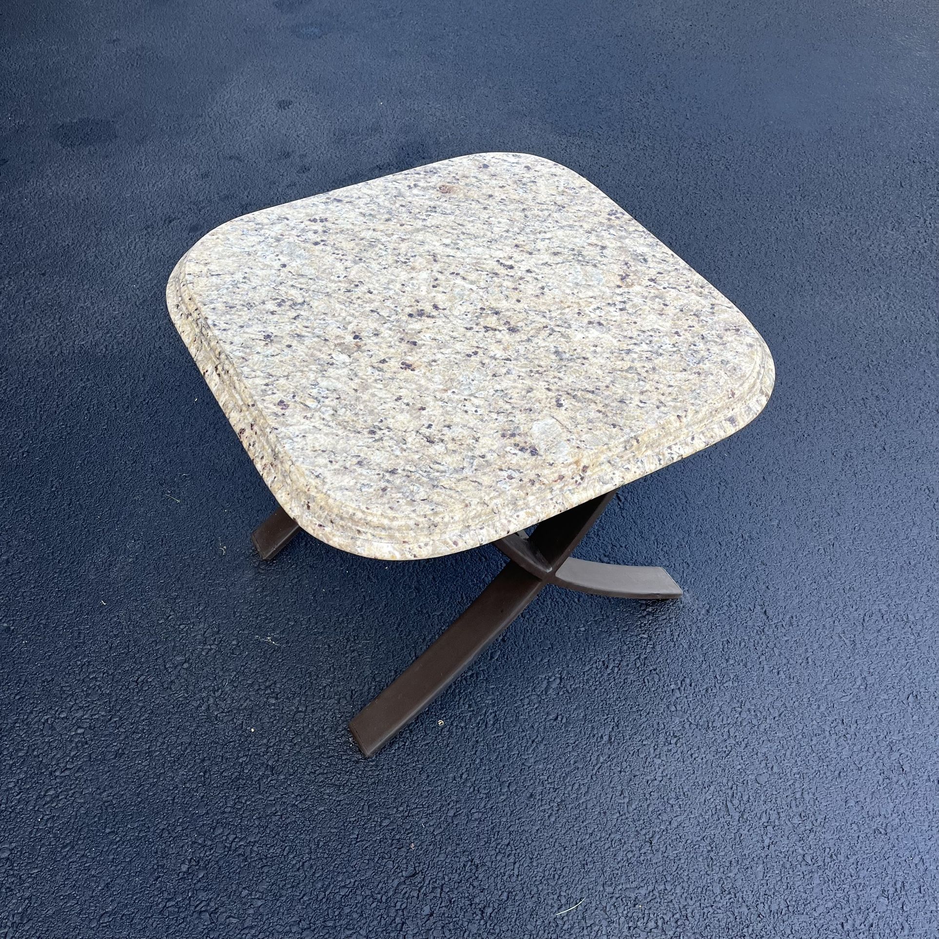 3 Granite Top End Tables 80each OBO