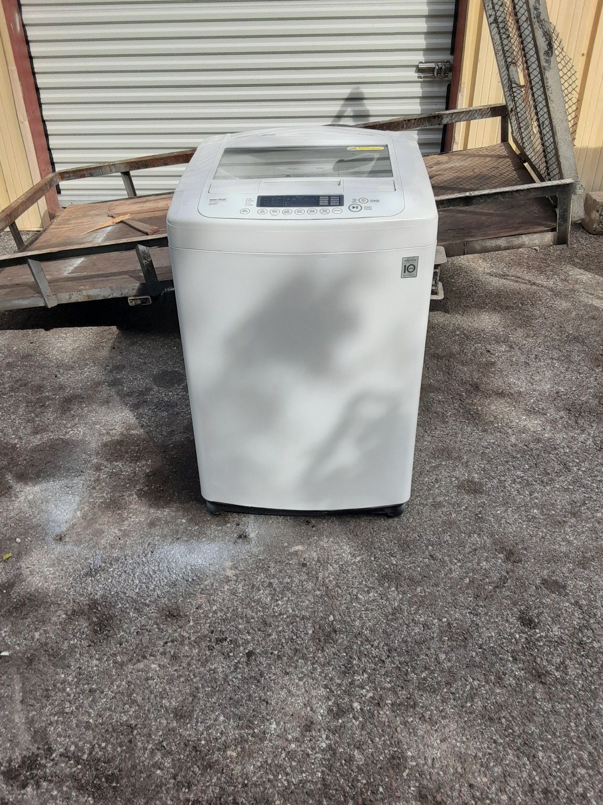LG glass top washer good working order no issues