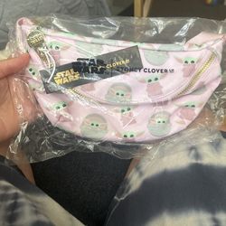 Brand New Baby Yoda Stoney Clover SOLD OUT Fanny Pack!