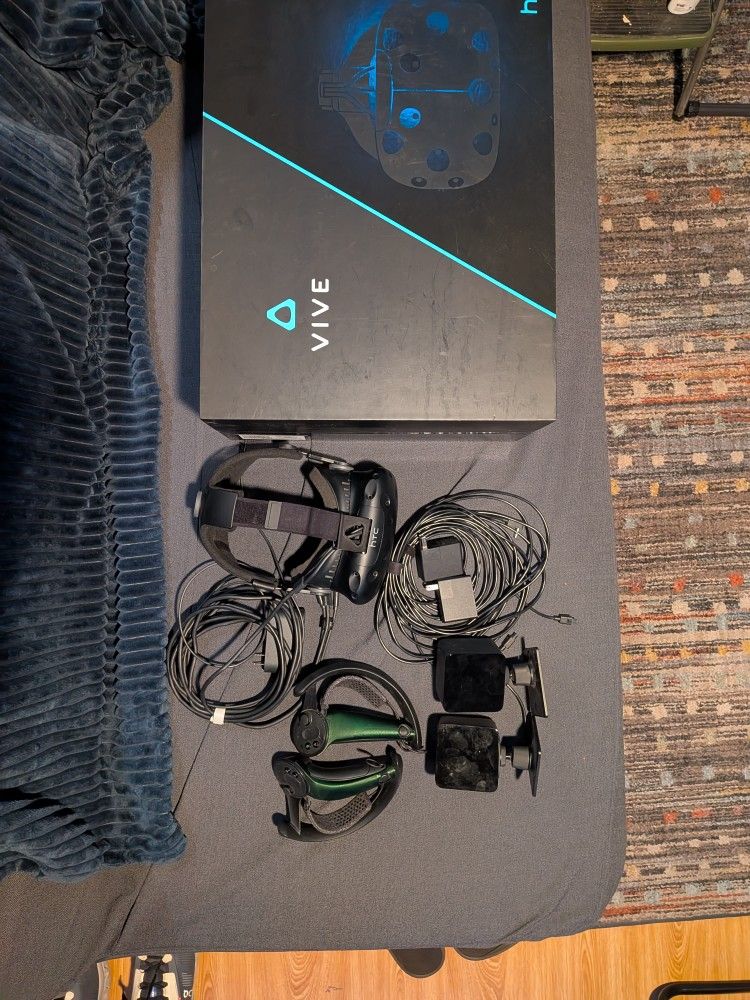 HTC Vive With Index Controllers.