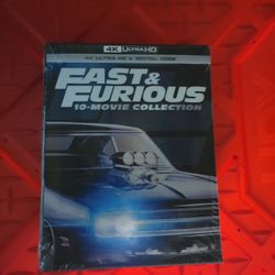 4K Fast and Furious 10 movies boxset