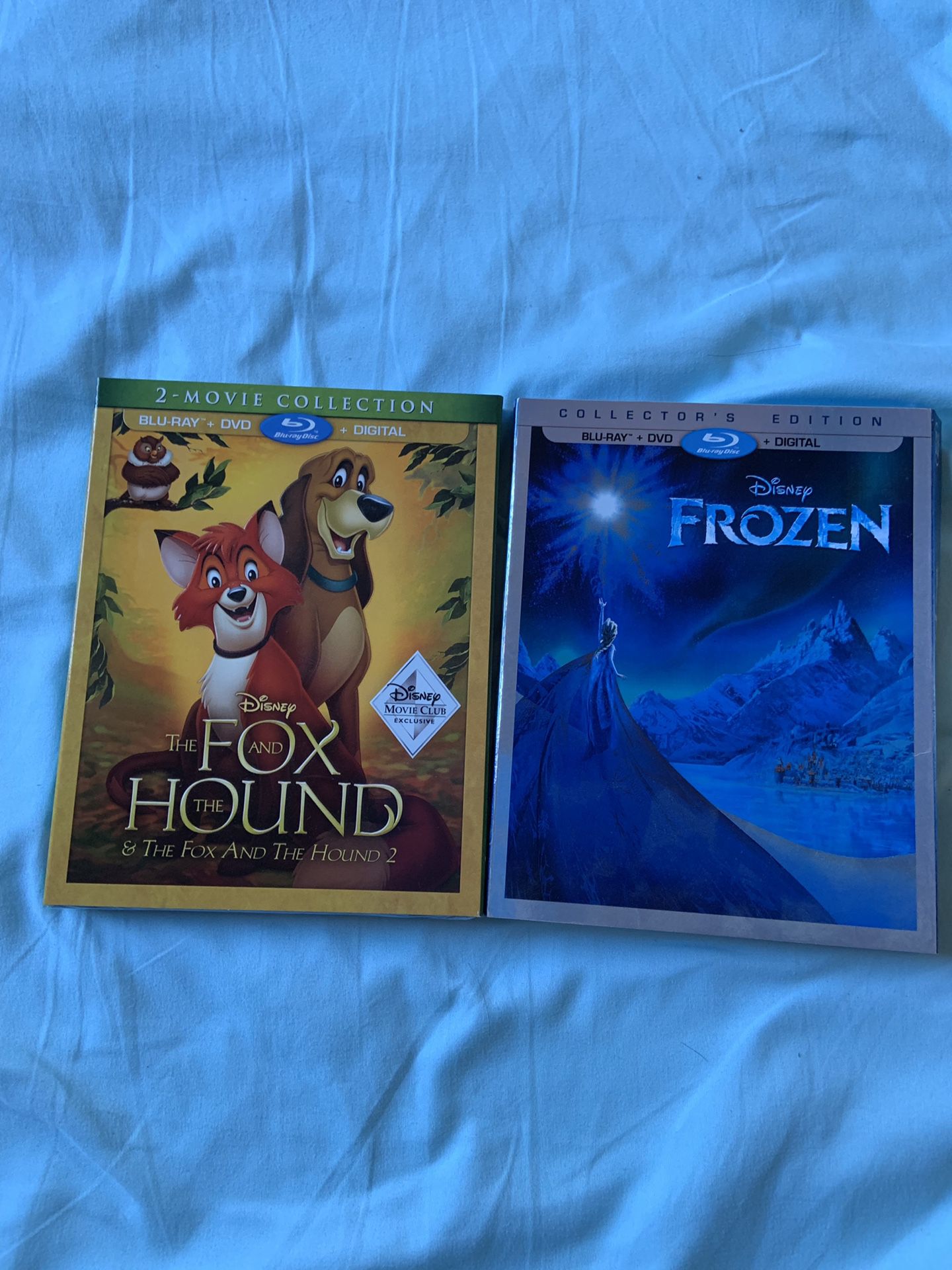 Disney-The Fox and The Hound Collection and Frozen New
