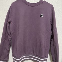 Women’s Fila Purple Sweatshirt