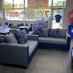 Sofa And Loveseat $599