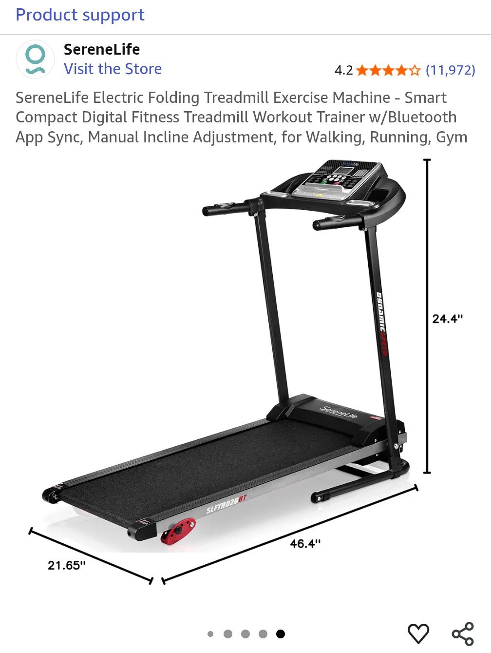 Treadmill Used 3 Times Brand New Paid 300$