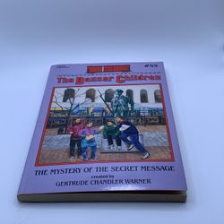 The Boxcar Children No. 55 The Mystery of the Secret Message, book