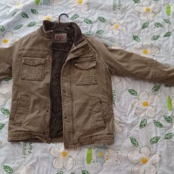 LEVI tan jacket, 