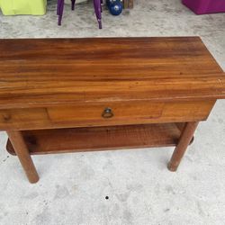 Wood Coffee End Table 