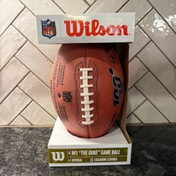 Wilson The Duke Leather Football NFL 100th Anniversary Official Exclusive