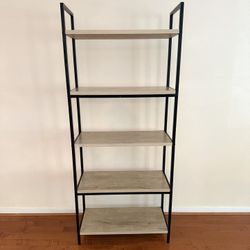 5-Shelf Ladder Bookshelf  – $30 