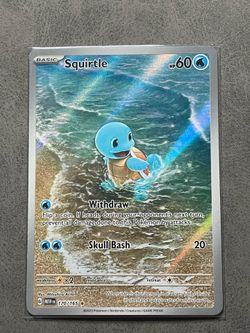 Squirtle Blastoise ex & Ancient Mew