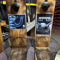Great Gift Idea! Wood Bottle Openers- Any Sport, Any Team