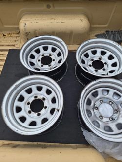 Set of 4  Steel Rims