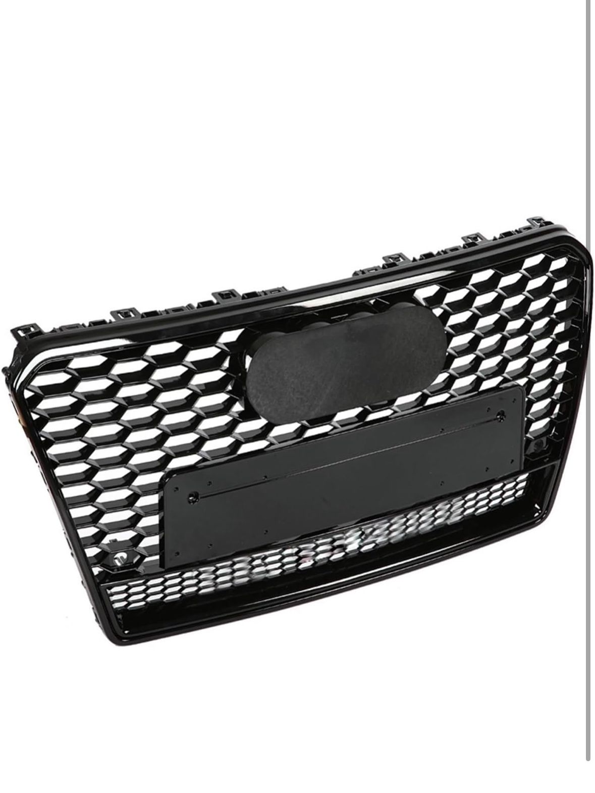 RS7 Racing Grills Front Honeycomb Bumper Fit For Audi A7 S7 2011-2015 (Not RS7)(Q Style Black)