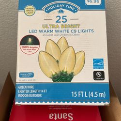 Christmas White Lights - 6 Boxes