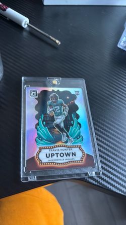 Travis Hunter Donruss Optic Uptown RC Holo Card