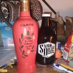 Olive Oil Glass Bottle 