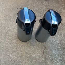 Two Almost New Stainless Steel Coffe Makers In Good Conditions (NO SHIPPING) $15 Each