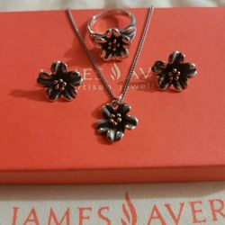 James Avery Retired Flower Set Individual Prices 