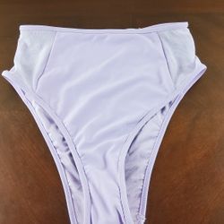 Aerie Lilac High Cheeky Bikini Bottom Size XS