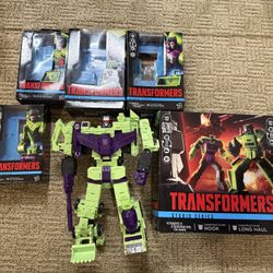 Transformers Studio Series Construction Devestator Complete Set