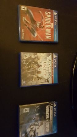 3 ps4 games