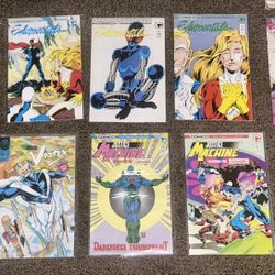 Comic Book Lot From Commico / Elementals 