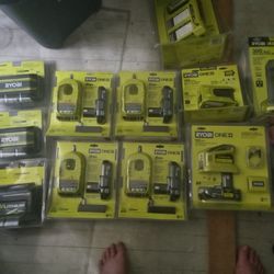 Various Ryobi Tools