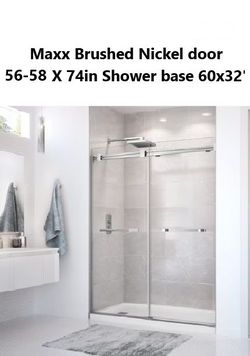 Showe base, como and glass door