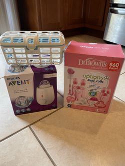 Baby Bottles And Warmer And Others 