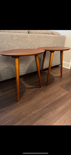 Wood Brown End Tables