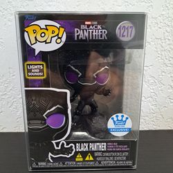 Funko Pop! Black Panther #1217 Lights and Sound Funko Shop Exclusive 