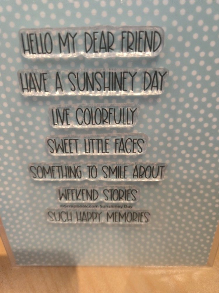  Sunshine  Day Stamp & Die Set