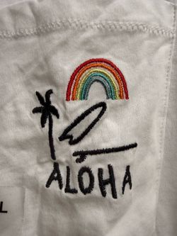 Rip Curl All Things Aloha pocket T ladies Large new with tags