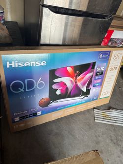 Hisense 55” Tv QLED Flatscreen