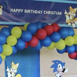 Sonic Happy Birthday Christian Banner