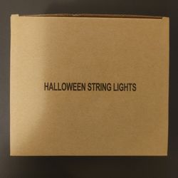 Halloween String Lights 20 LED 10ft Warm White Spider Bat Halloween Lights Battery Powered Waterproof Fairy Lights for Halloween Decorations Outdoor &