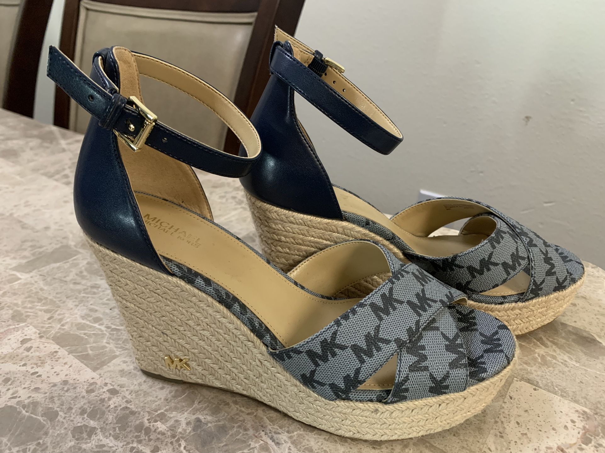 Michael Kors Open Toe Wedges 